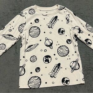 NWOT H&M Space Long Sleeve Shirt